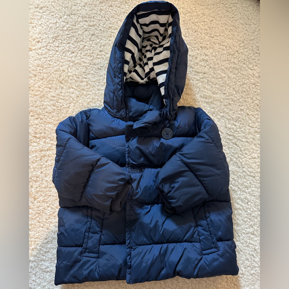 GAP baby puffer peacoat